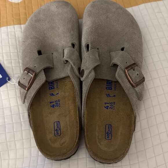 - Womens Birkenstock Boston Clog as 10 - Picture 2 of 4